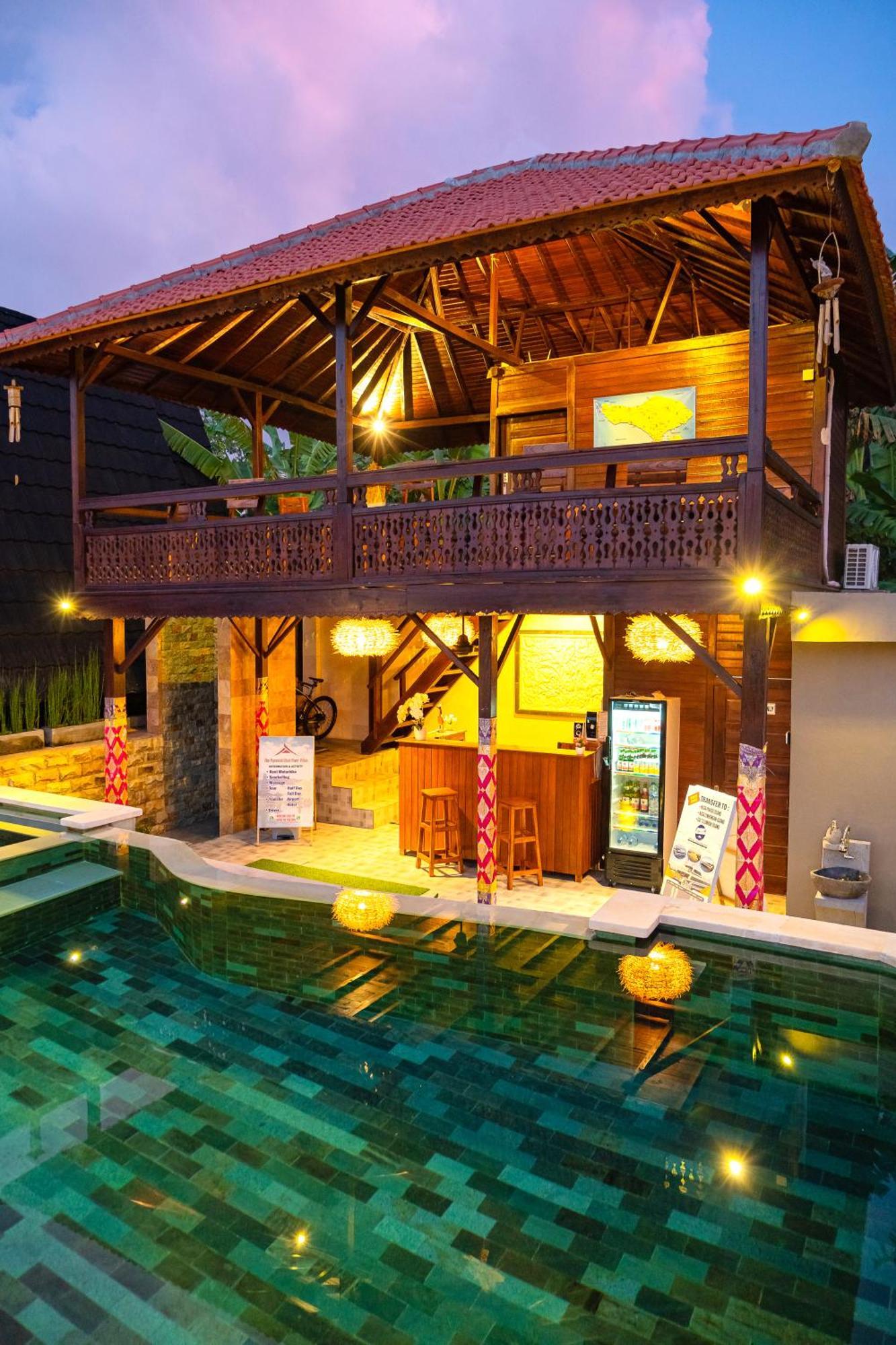 The Pyramid Ubud River Villas Gianyar  Exterior photo