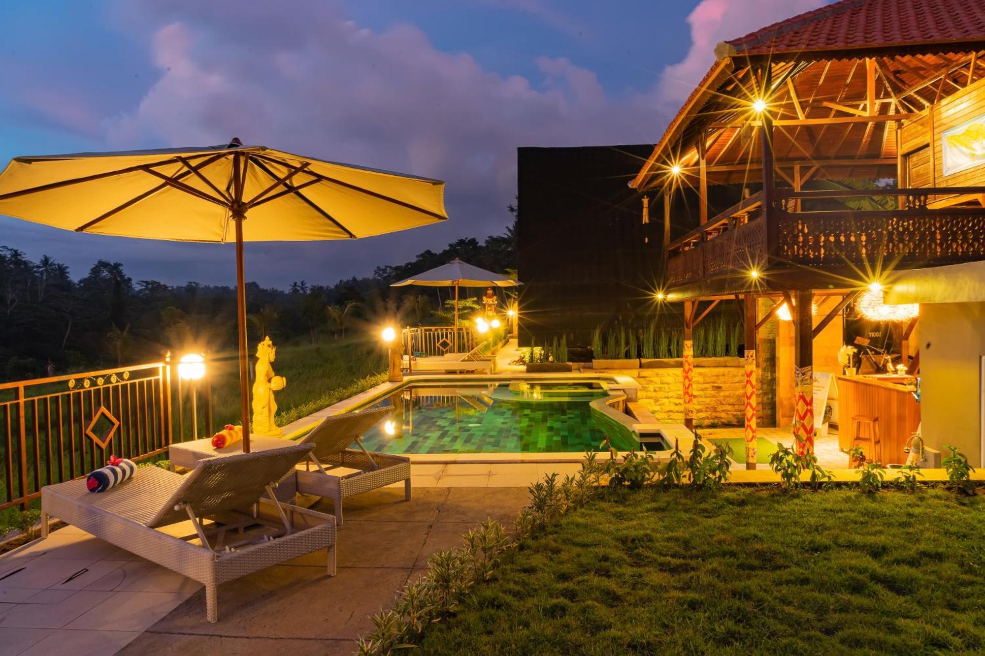 The Pyramid Ubud River Villas Gianyar  Exterior photo
