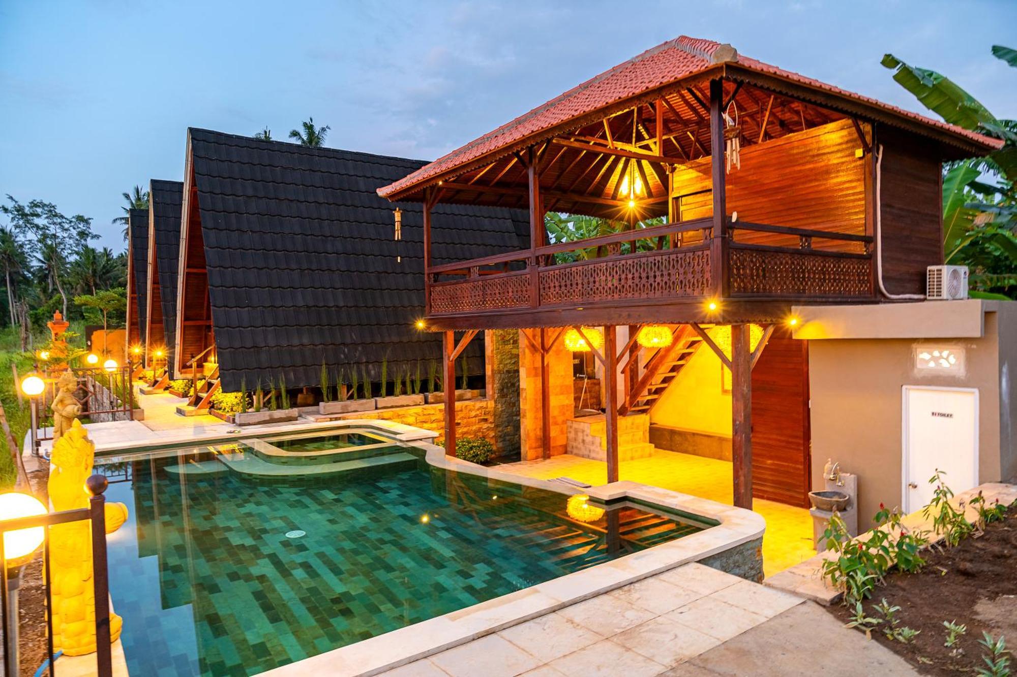 The Pyramid Ubud River Villas Gianyar  Exterior photo