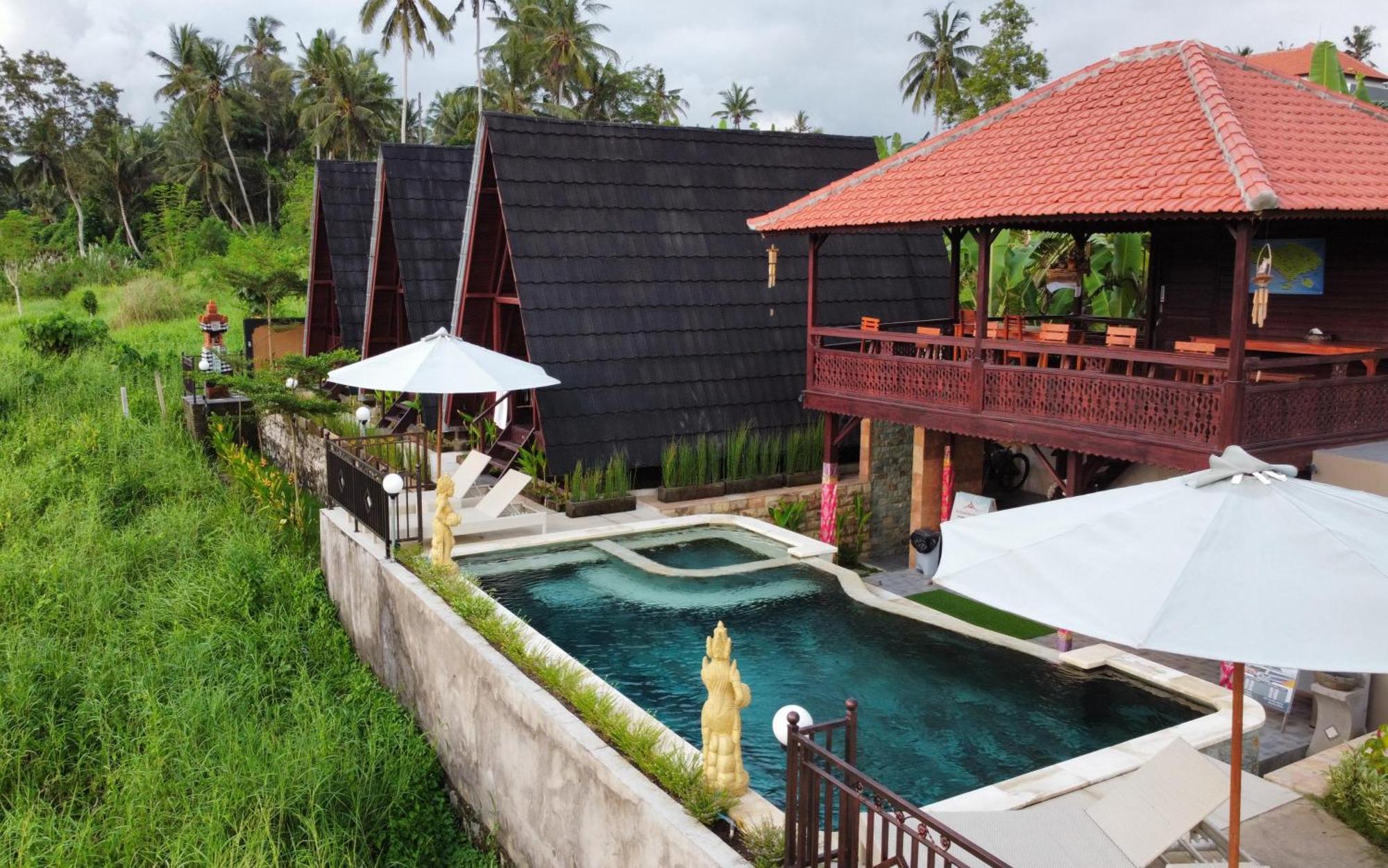 The Pyramid Ubud River Villas Gianyar  Exterior photo